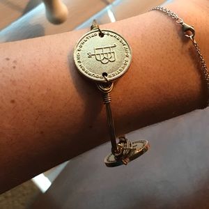 Bourbon and Bowties Coin Bracelet💰